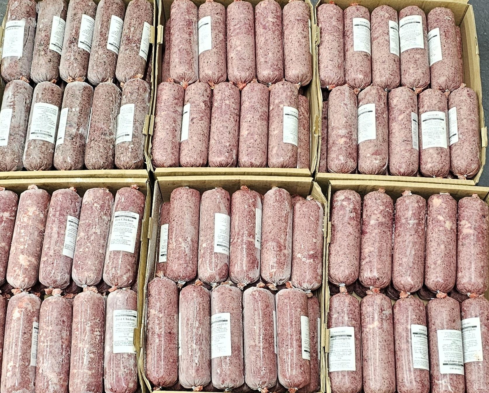 Frozen Raw Dog Food & Frozen Treats