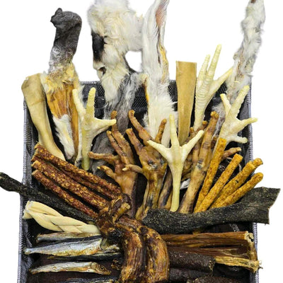 Bargain Puppy Natural Dog Treat Variety Box