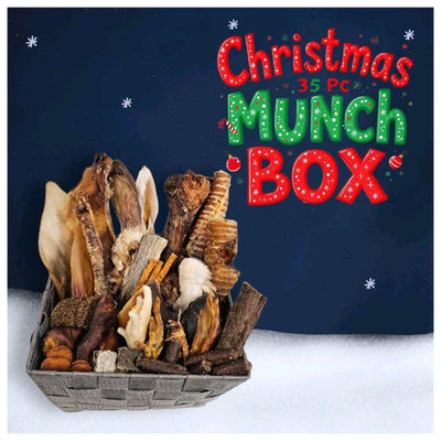The 35 piece Christmas present munch box