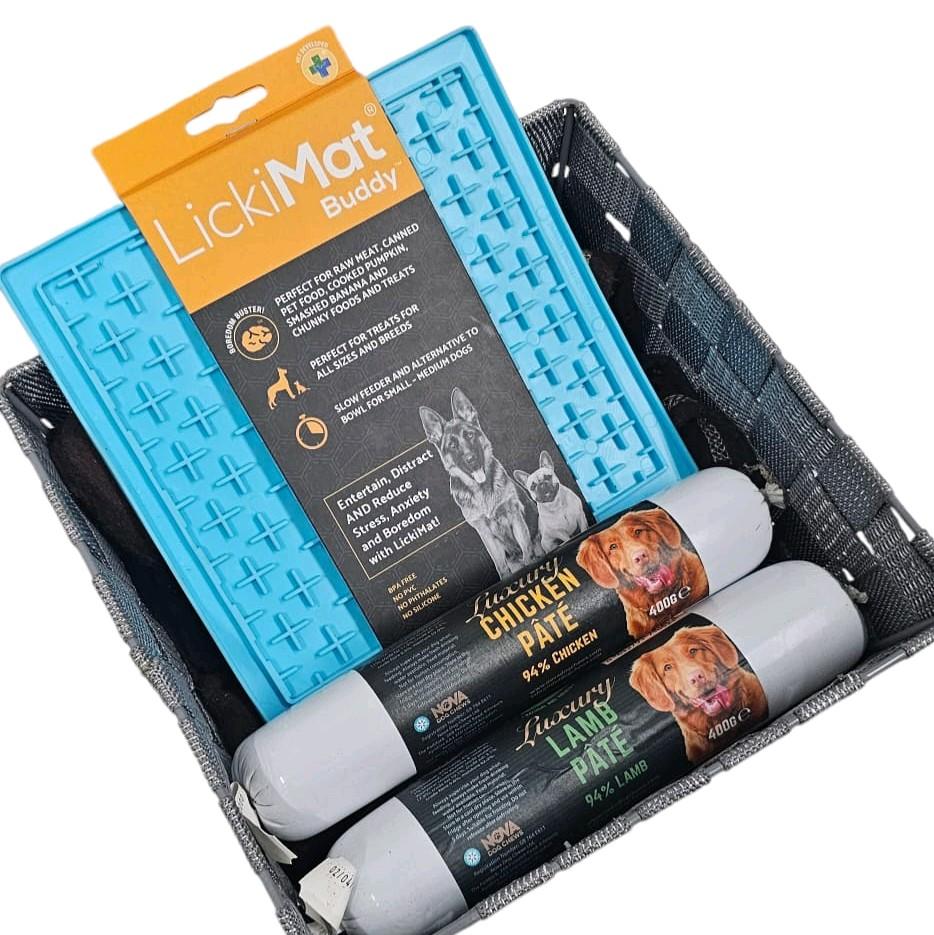LickiMat Dog Treat Bundle with 2 Pate