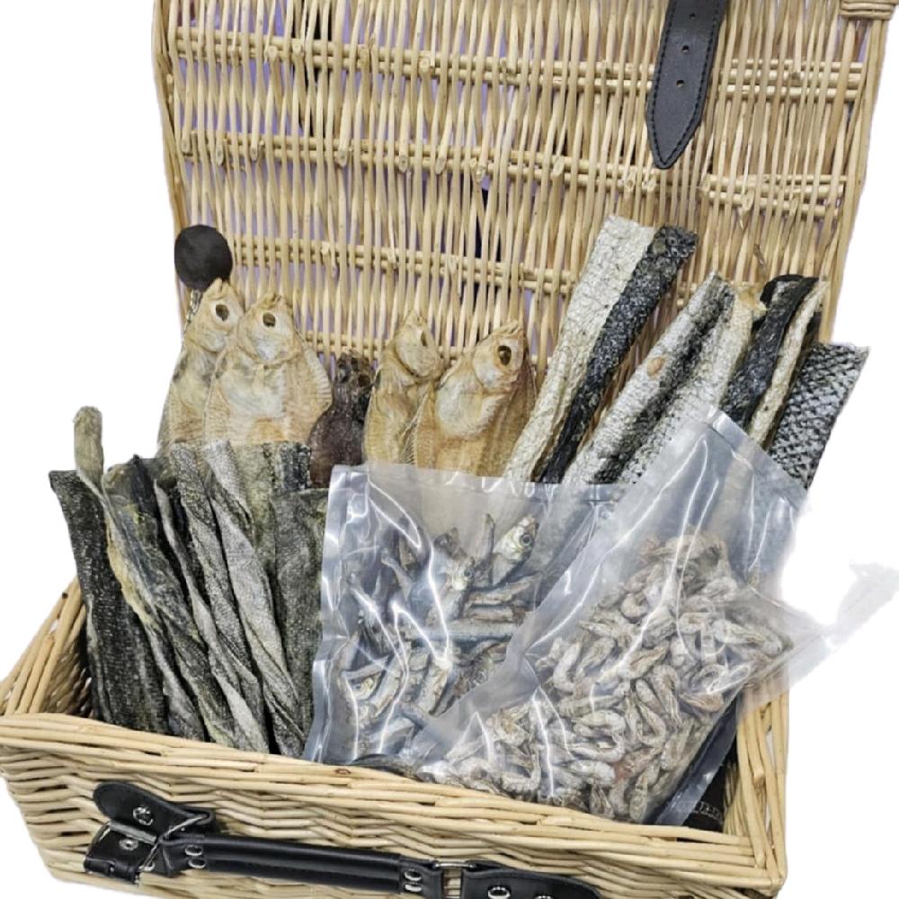 The Fish Bundle Natural Dog Treat Mixed Variety Bag Salmon Shrimps Flounders Flatties Healthy Skin And Coat Snacks
