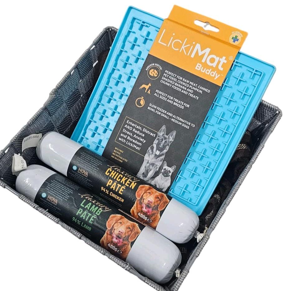 LickiMat Dog Treat Bundle with 2 Pate