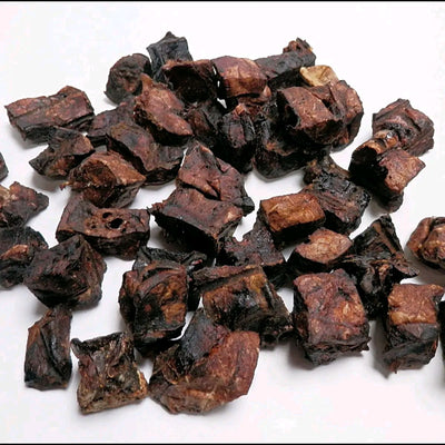 Beef lung cubes