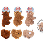 Squeaky Highland Dog Plush