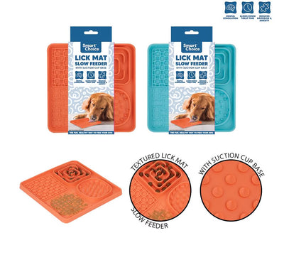 SLOW FEEDER AND LICK MAT