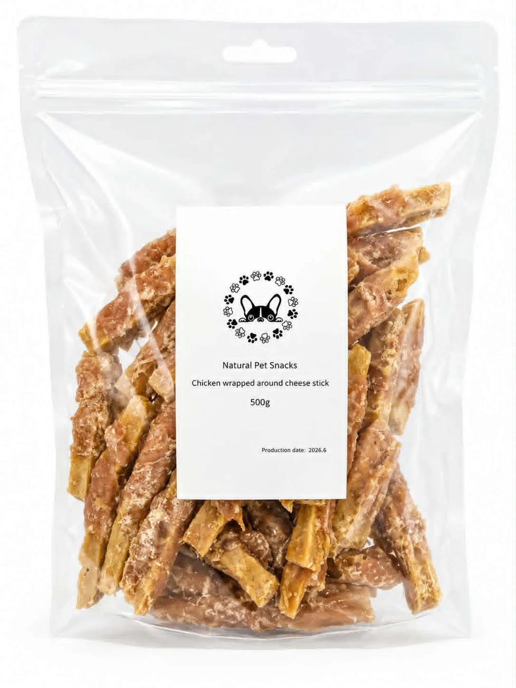 500g Chicken meat with cheese sticks