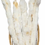 Giant jumbo hairy rabbit skin