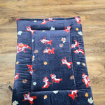 Cuddlesoft Digi Printed Luxury Pet Dog Soft Crate Mat