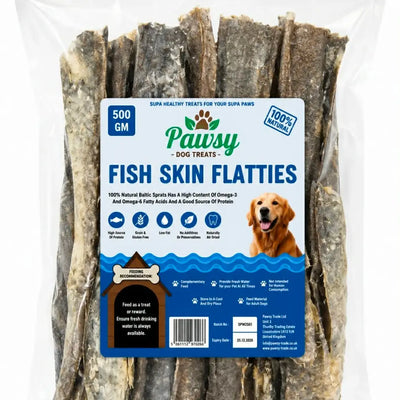500g fish skin flatties