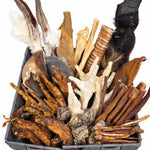Deluxe natural 50 items dog treat Box