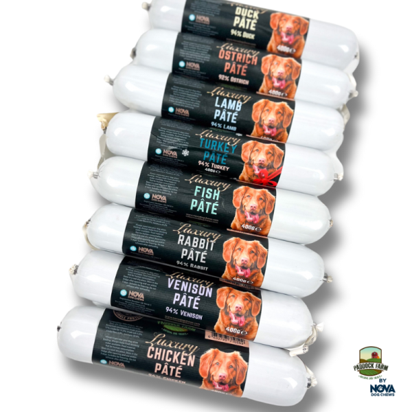 Pack of 5 mixed 400g Pate