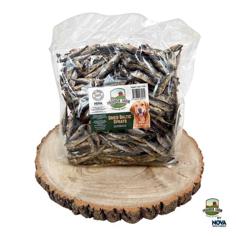 1kg Dried Baltic Sprats Bulk Bag