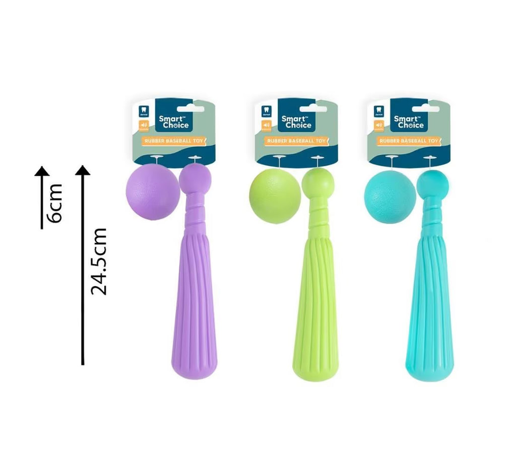 Rubber Bat & Ball Toy
