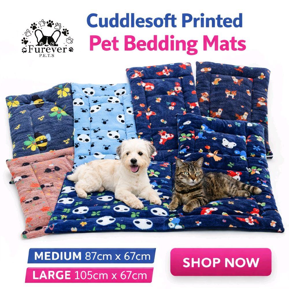 Cuddlesoft Digi Printed Luxury Pet Dog Soft Crate Mat
