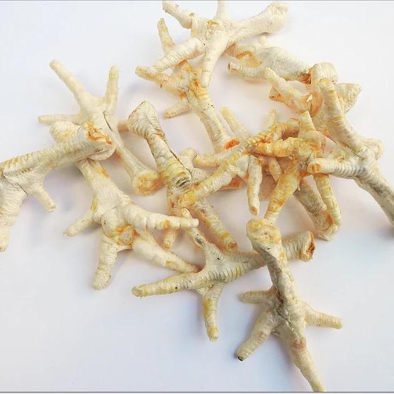 White chicken feet
