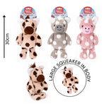 Squeaky Cow Dog Plush