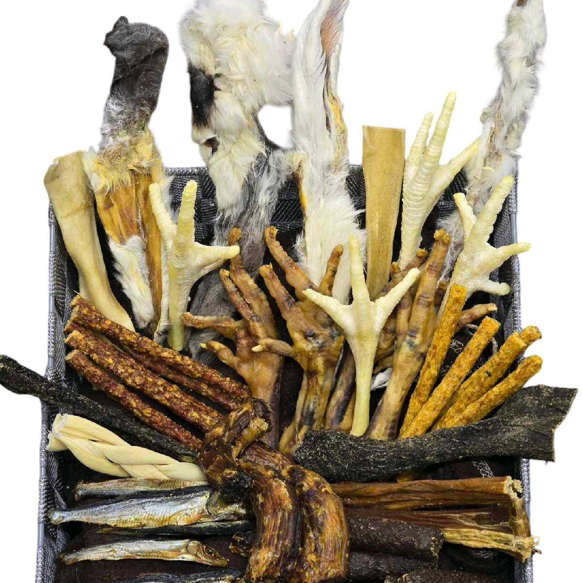 Bargain Puppy Natural Dog Treat Variety Box