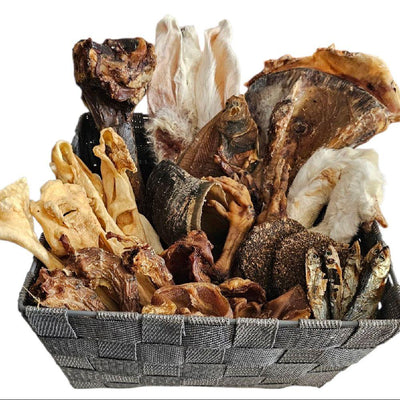 Luxury 40 Item Natural Dog Treat Variety Mixed Box
