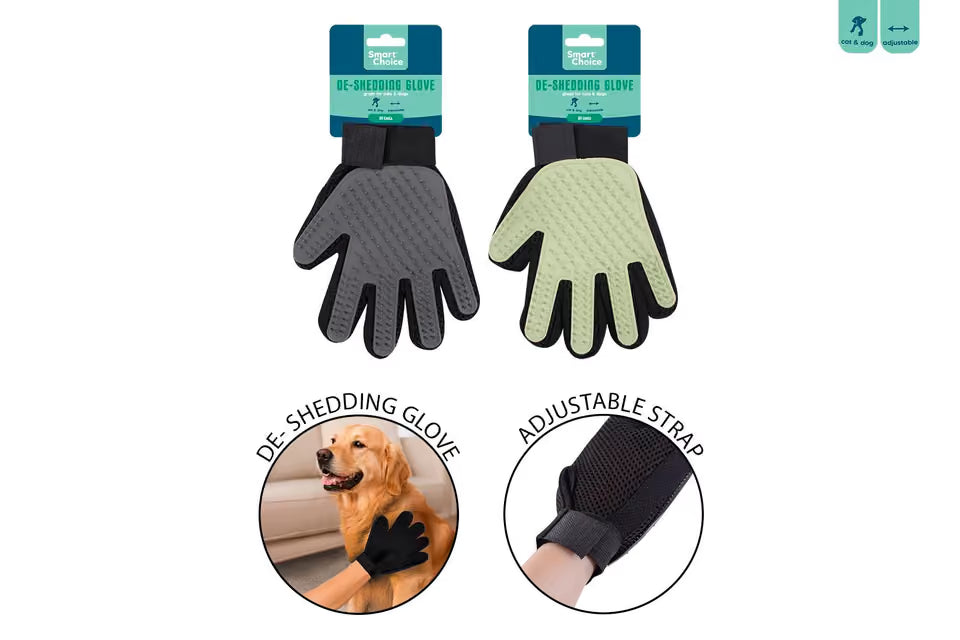 De-shedding Glove