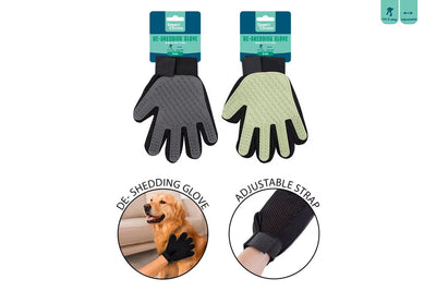 De-shedding Glove