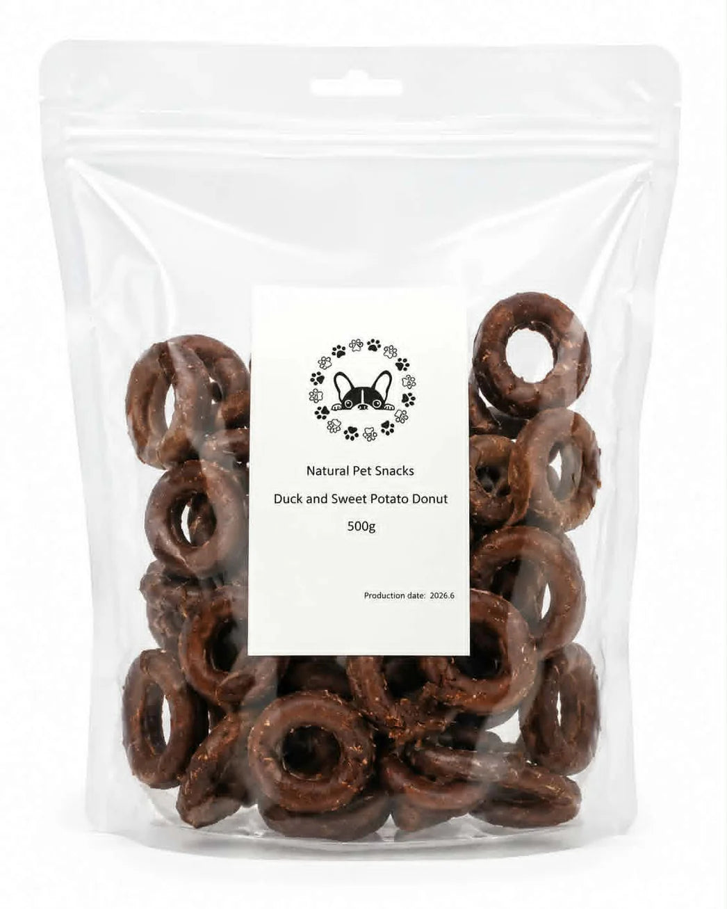 500g Duck and sweet potato donuts
