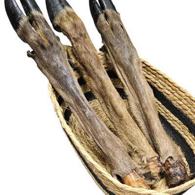 Giant jumbo hairy deer legs