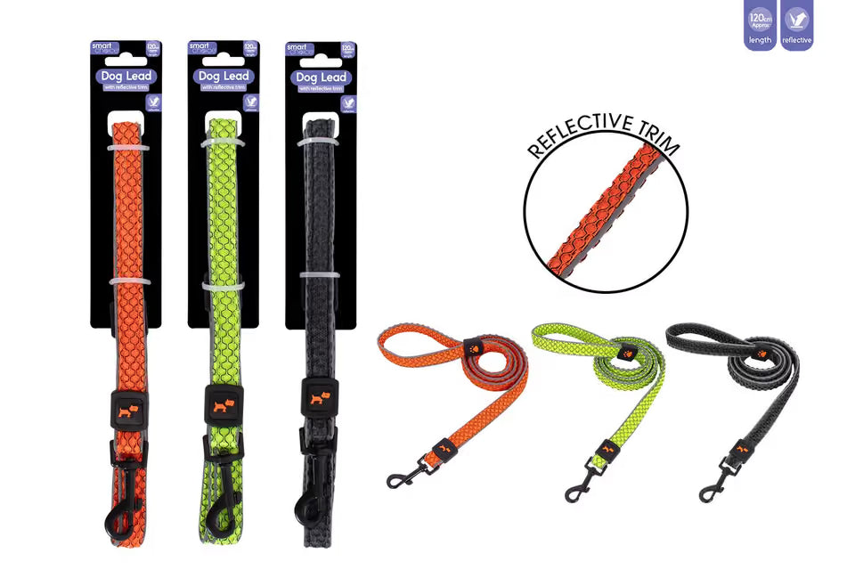 REFLECTIVE TEXTURED DOG LEAD