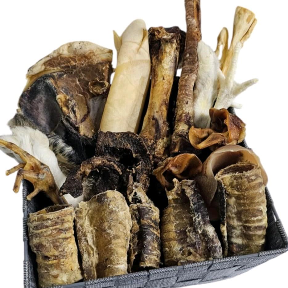 Variety Natural Dog Treat Box