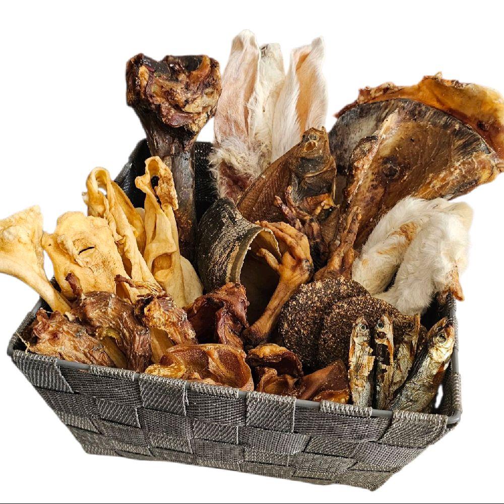 Luxury 40 Item Natural Dog Treat Variety Mixed Box