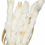 Giant jumbo hairy rabbit skin