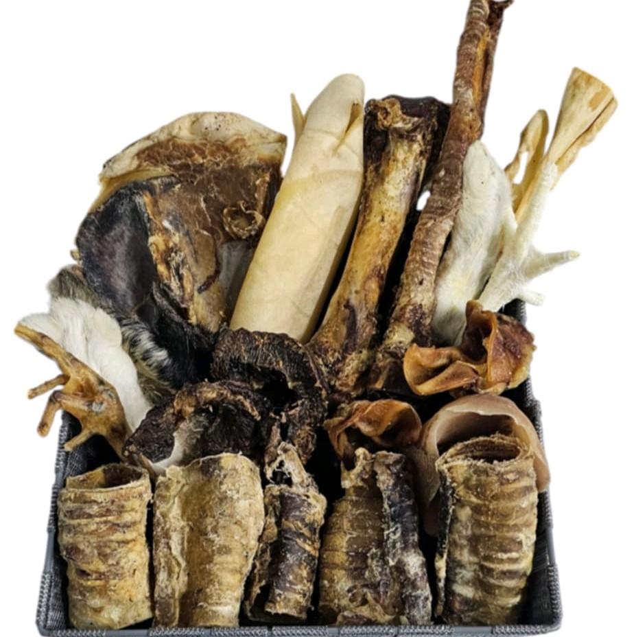 Variety Natural Dog Treat Box