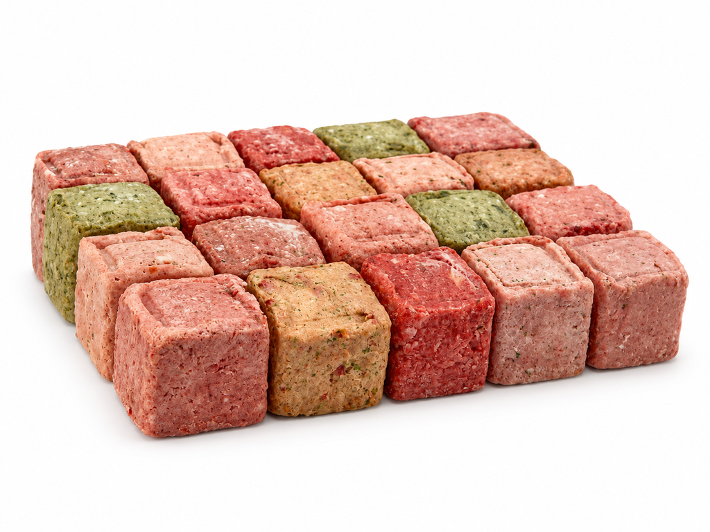 12 packs dougies raw dog food