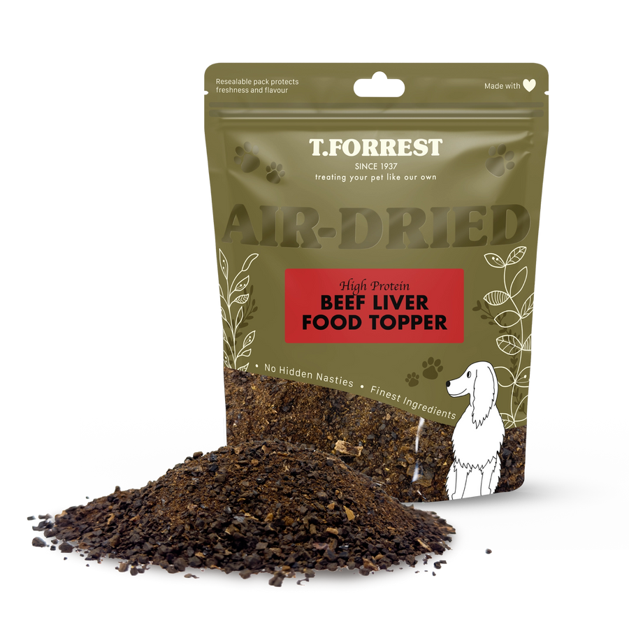 Beef liver food topper