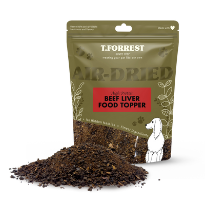 Beef liver food topper