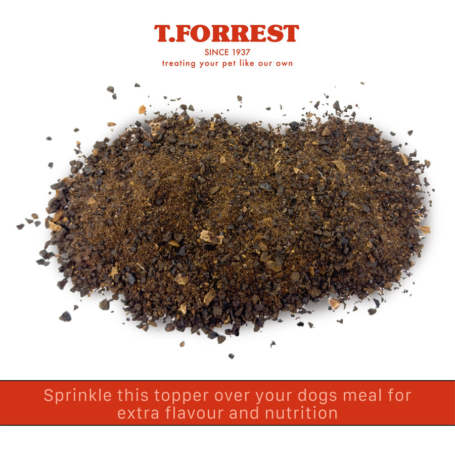 Beef liver food topper