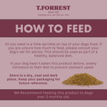 Buffalo lung food topper
