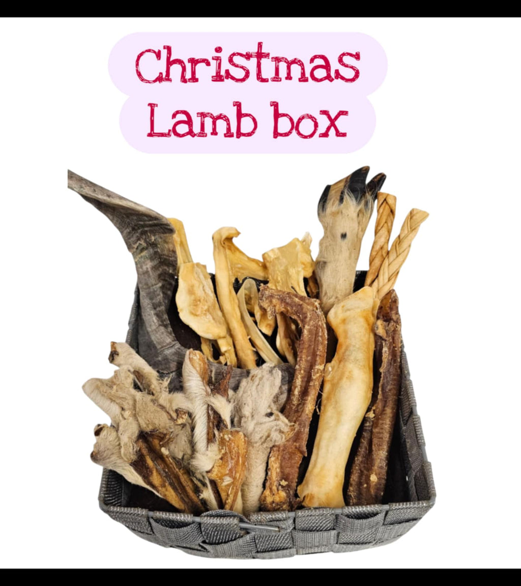 The Christmas Lamb dinner box