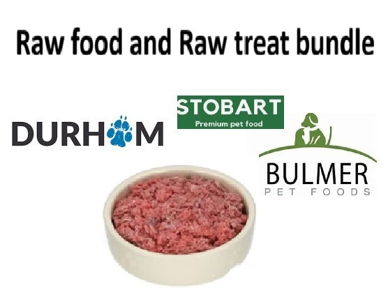 Raw food and raw treat bundles