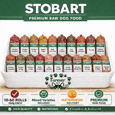 454g Completes Stobart raw dog food mince multi mix packs (choose with chicken or without)