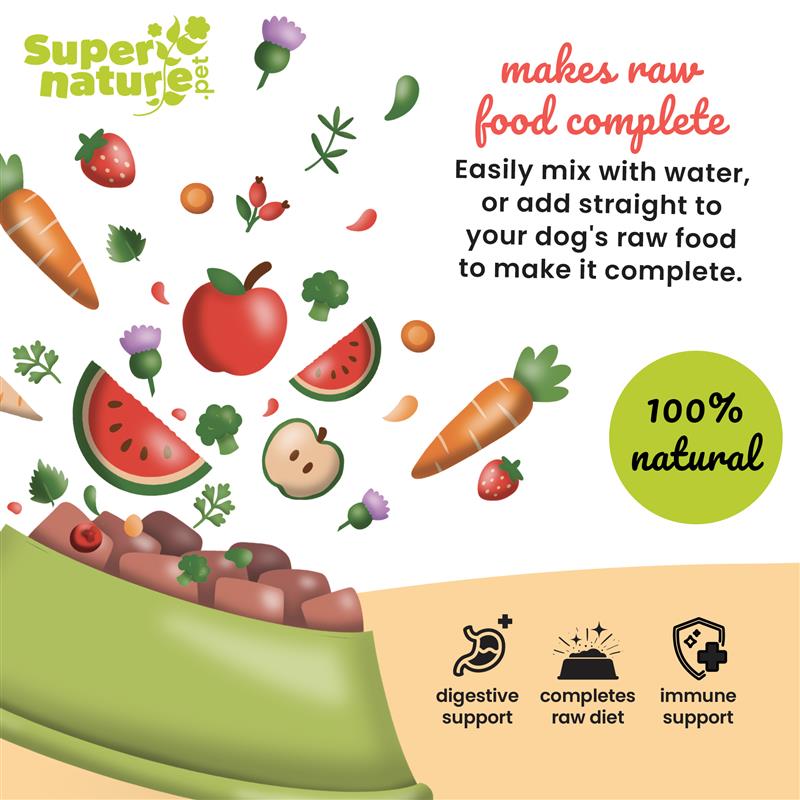Rawzeez Complete powder for Dogs 500g