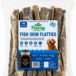 1kg fish skin flatties natural dog treats